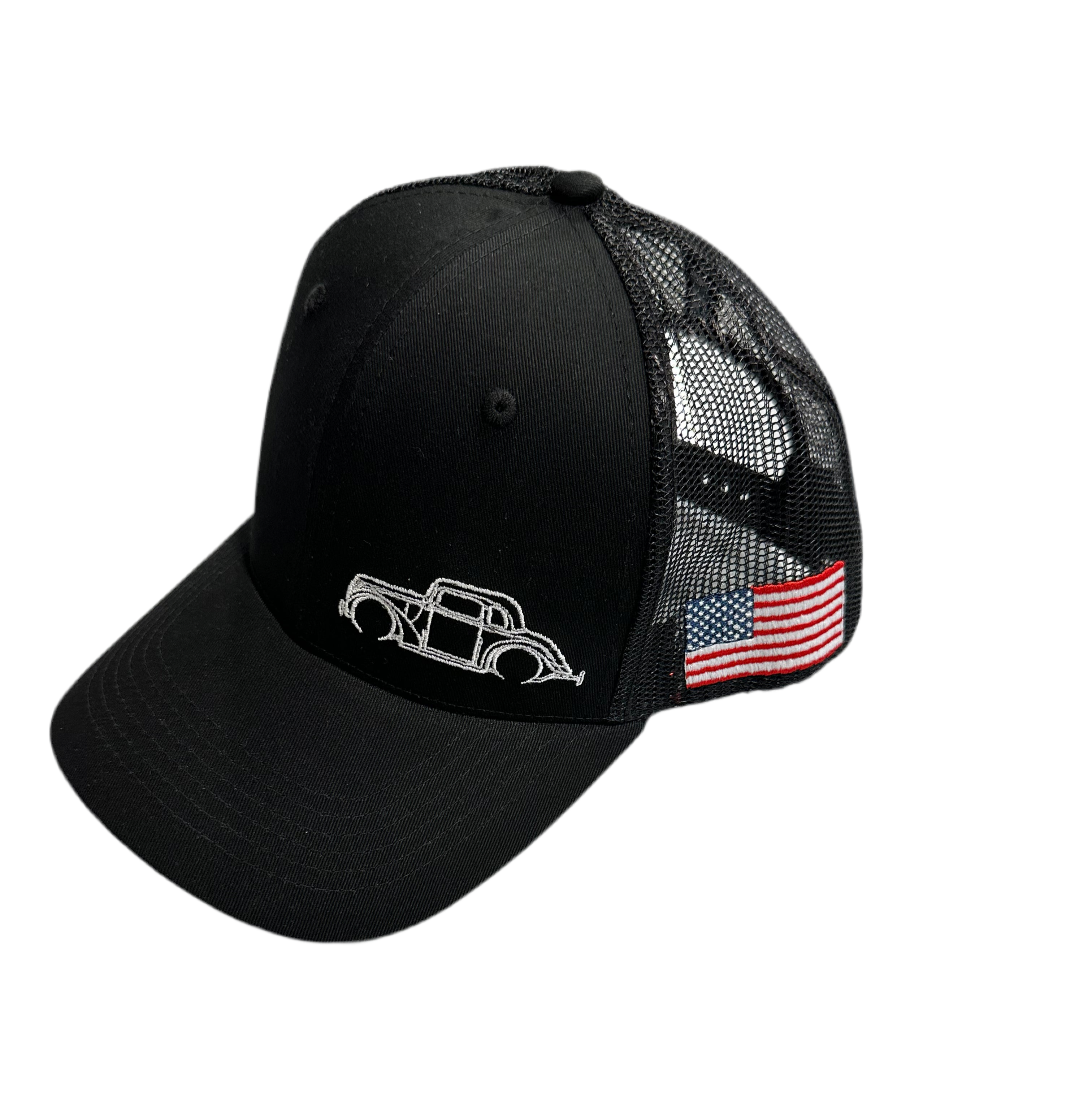 860 Logo curved brim trucker hat